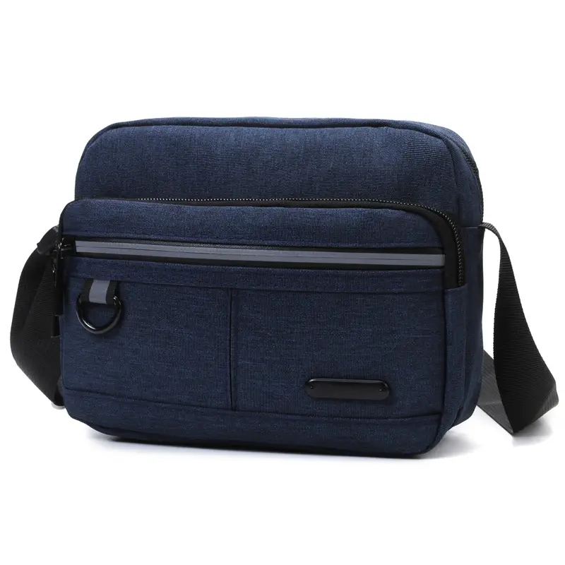 Men's Black Casual Crossbody Shoulder Bag 2024 - Image 4