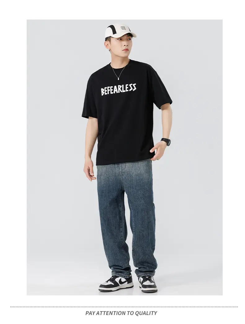 Men Green Bearerless Cotton T-Shirt Short Sleeve — feature 23