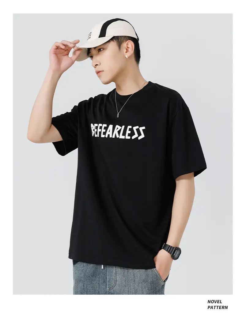 Men Green Bearerless Cotton T-Shirt Short Sleeve — feature 24