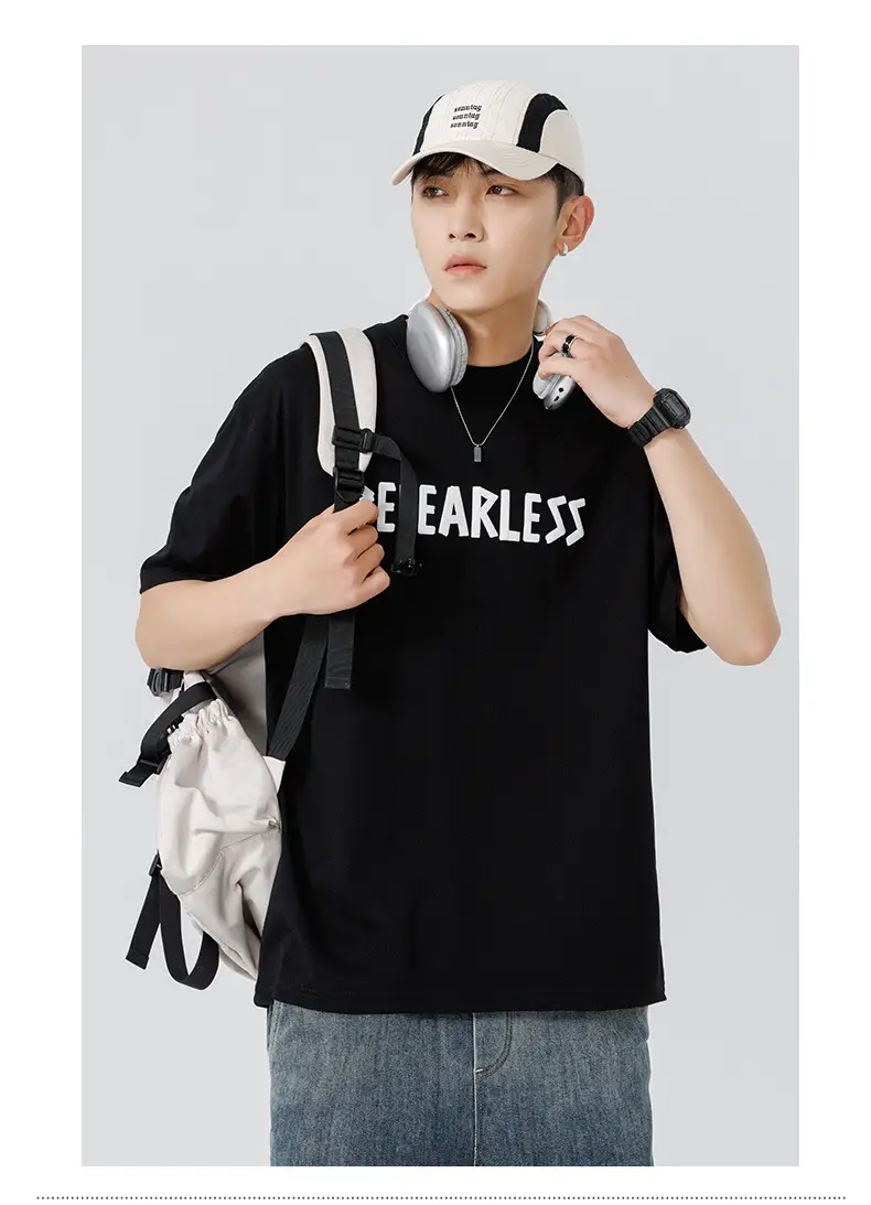 Men Green Bearerless Cotton T-Shirt Short Sleeve — feature 25
