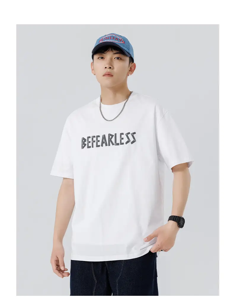 Men Green Bearerless Cotton T-Shirt Short Sleeve — feature 30
