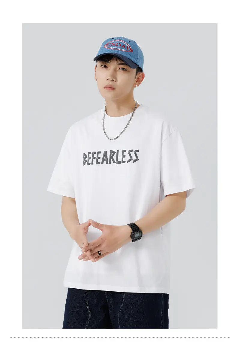 Men Green Bearerless Cotton T-Shirt Short Sleeve — feature 33
