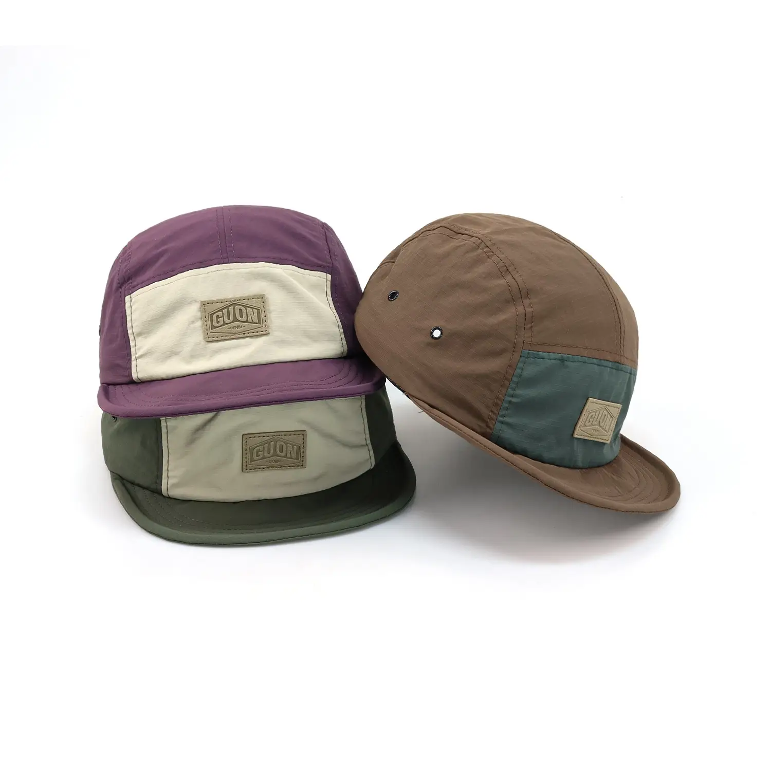 Japanese Style Women's Hat with Eaves, Beige Navy, Four Seasons - Image 10