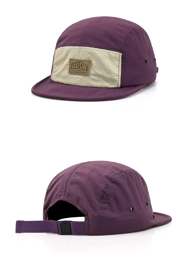 Japanese Style Women's Hat with Eaves, Beige Navy, Four Seasons — feature 6
