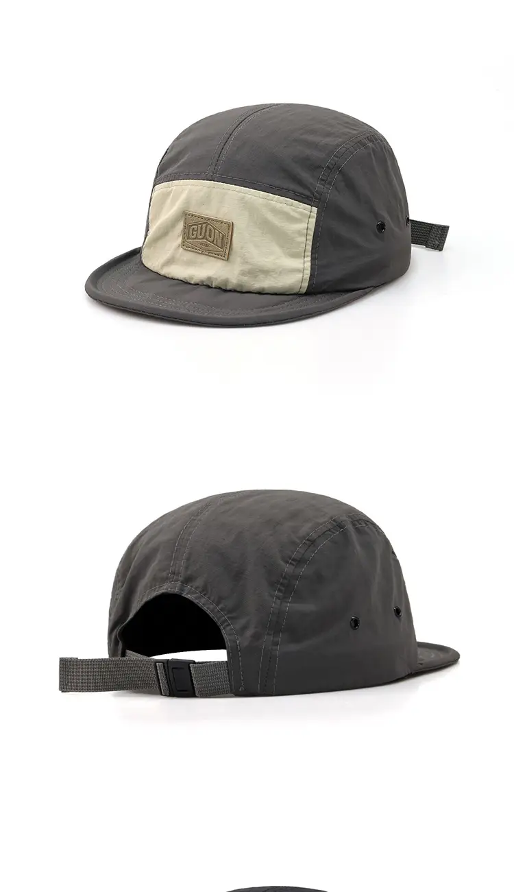 Japanese Style Women's Hat with Eaves, Beige Navy, Four Seasons — feature 7