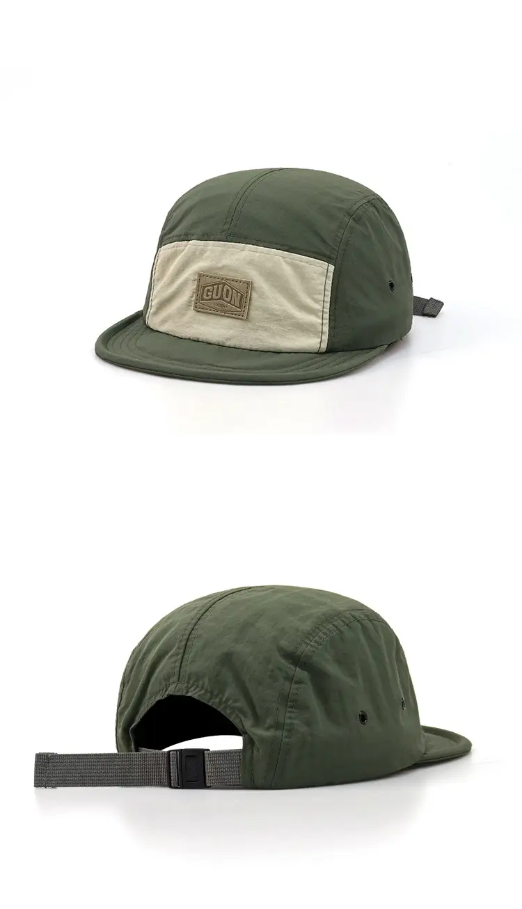 Japanese Style Women's Hat with Eaves, Beige Navy, Four Seasons — feature 9