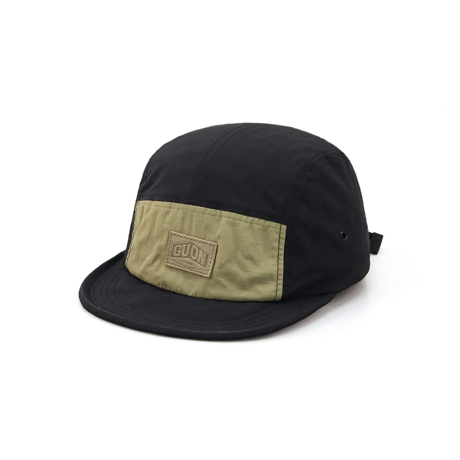Japanese Style Women's Hat with Eaves, Beige Navy, Four Seasons - Image 4