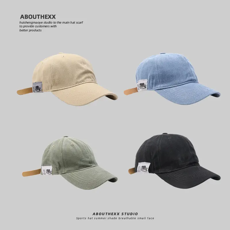 Women's Green Baseball Cap with Face Cover - Image 7