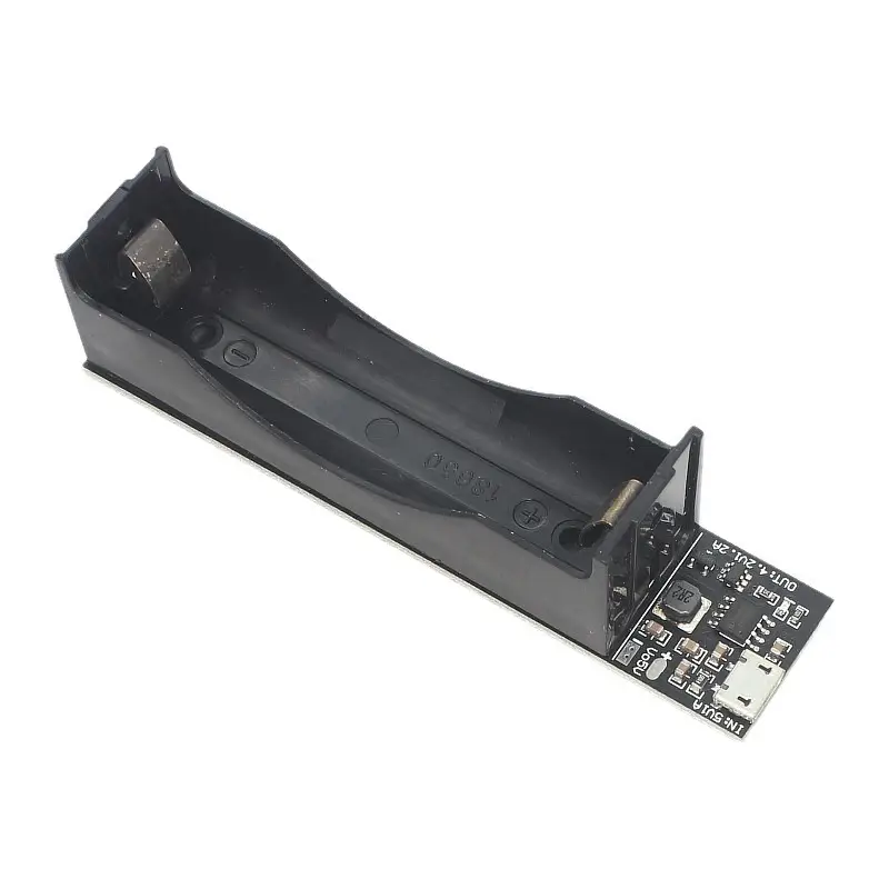 18650 polymer lithium battery charger 3.7V4.2V charging box 1.2A with anti-reverse connection 5V1A output