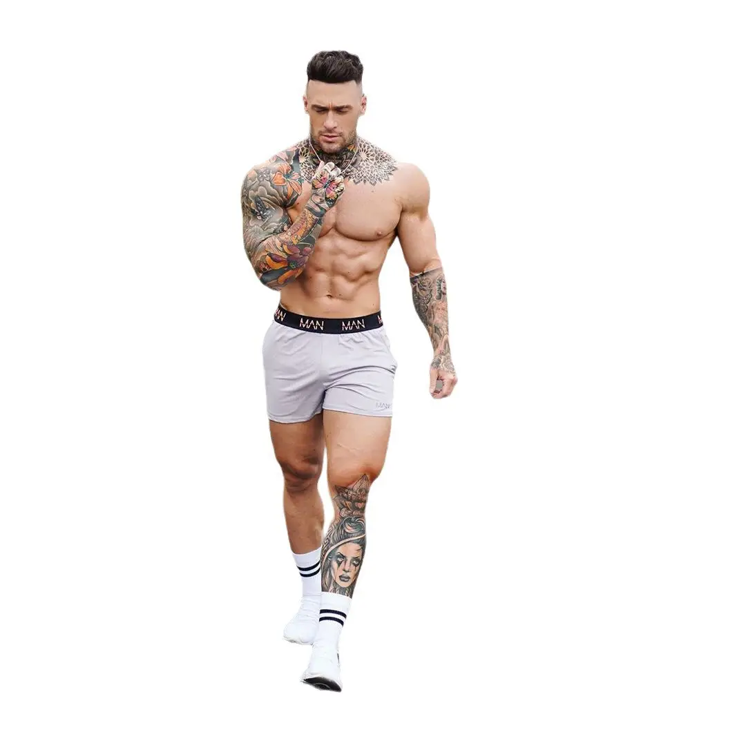 Men's White Quick-Drying Sports Shorts Lightweight - Image 8