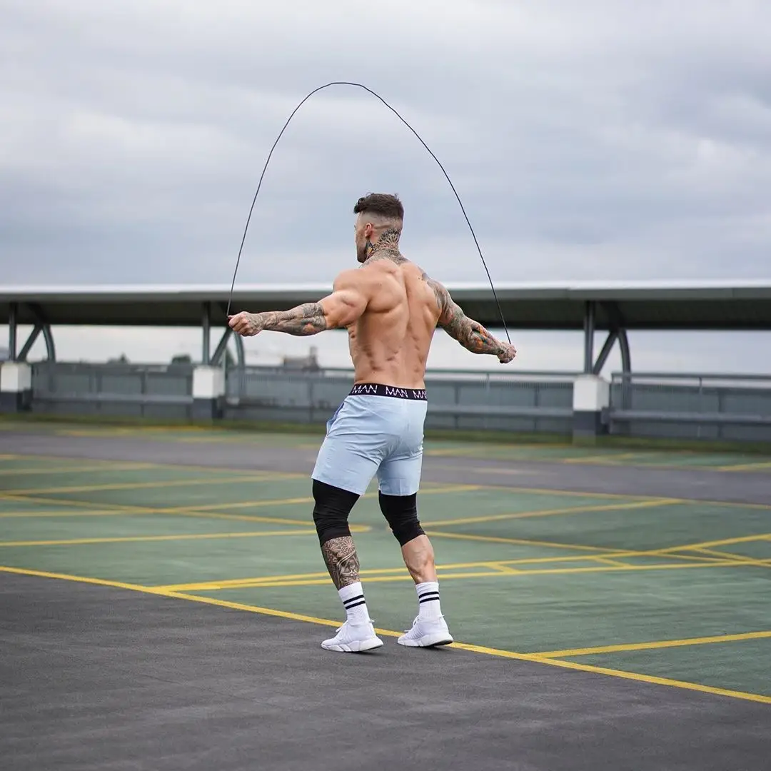 Men's White Quick-Drying Sports Shorts Lightweight — feature 11
