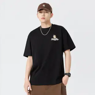 Men Striped T-Shirt Brown Grey Casual Summer — feature 11