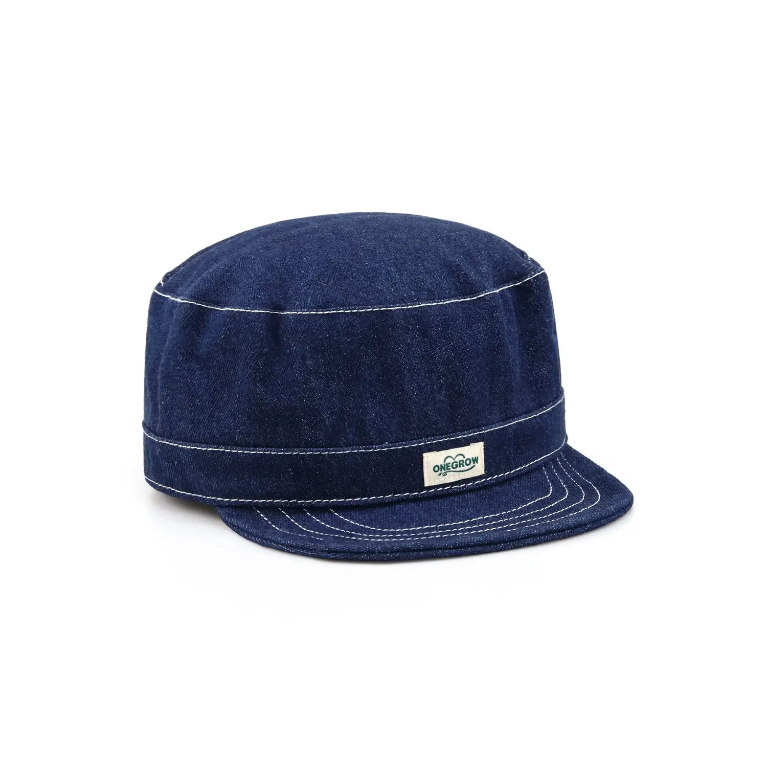 Japanese Style Denim Cap for Women Men New Large Head - Image 4