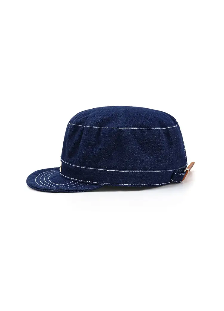 Japanese Style Denim Cap for Women Men New Large Head — feature 2