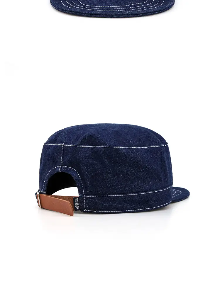 Japanese Style Denim Cap for Women Men New Large Head — feature 4