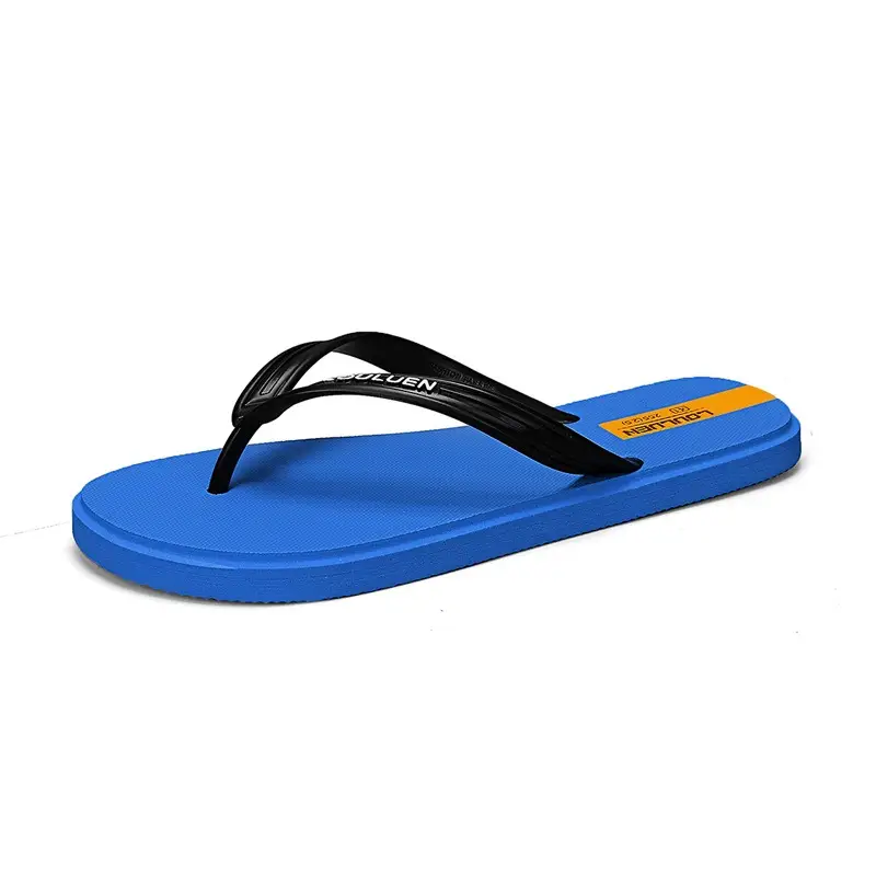 2024 Men's Red Rubber Flip Flops Summer Wear - Image 4