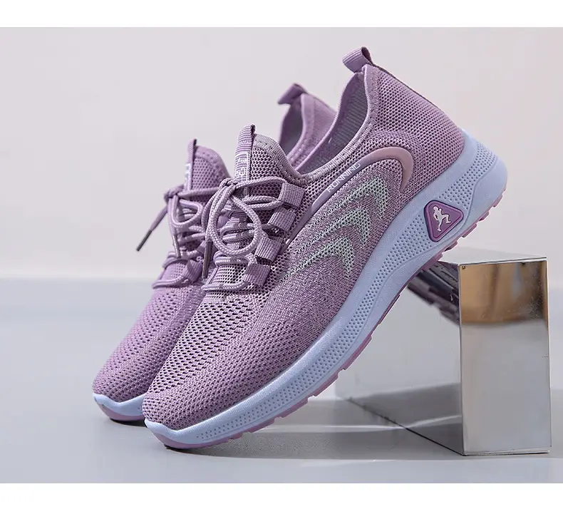 Spring 2025 New Old Beijing Cloth Shoes Breathable Casual Shoes Soft Sole Non-slip Mum Shoes Knitted Mesh Women's Shoes — feature 22