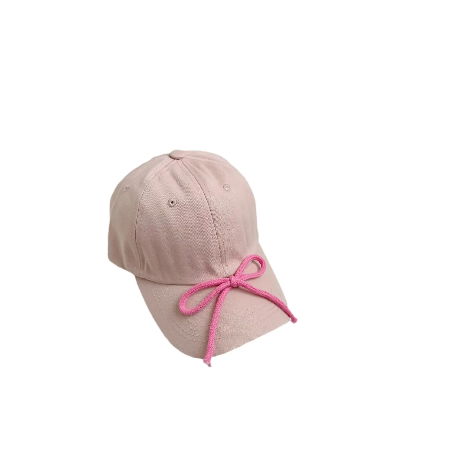 Candy Color Bow Cap for Boys Girls Sunproof Peaked Cap - Image 16