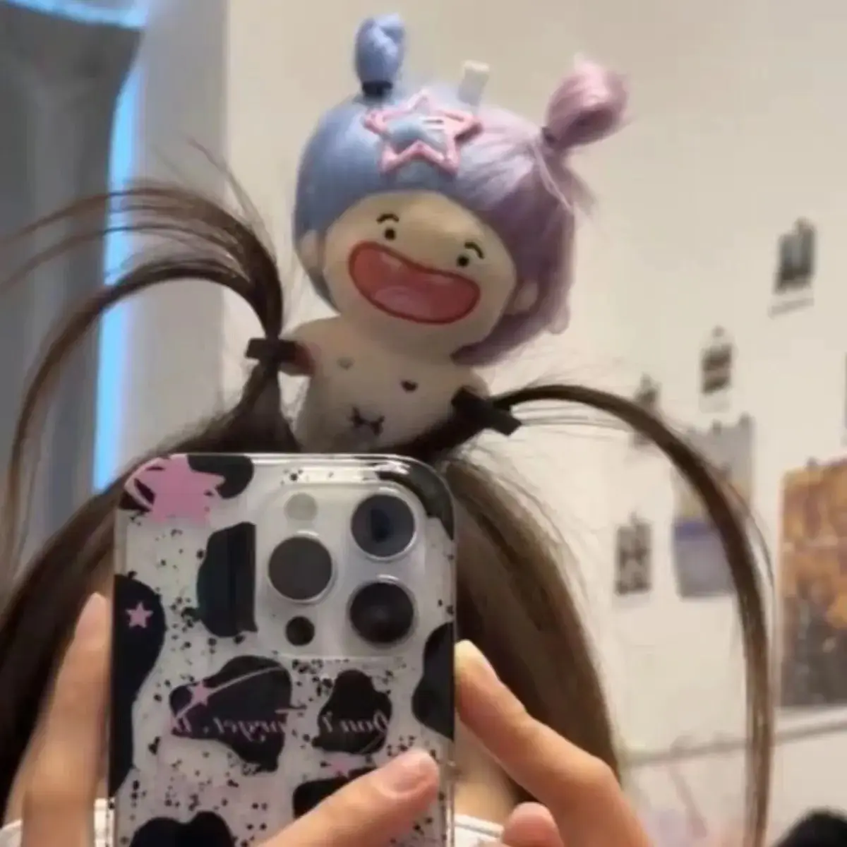 Funny Tooth-Missing Doll Hairpin Clip for Girls — feature 8