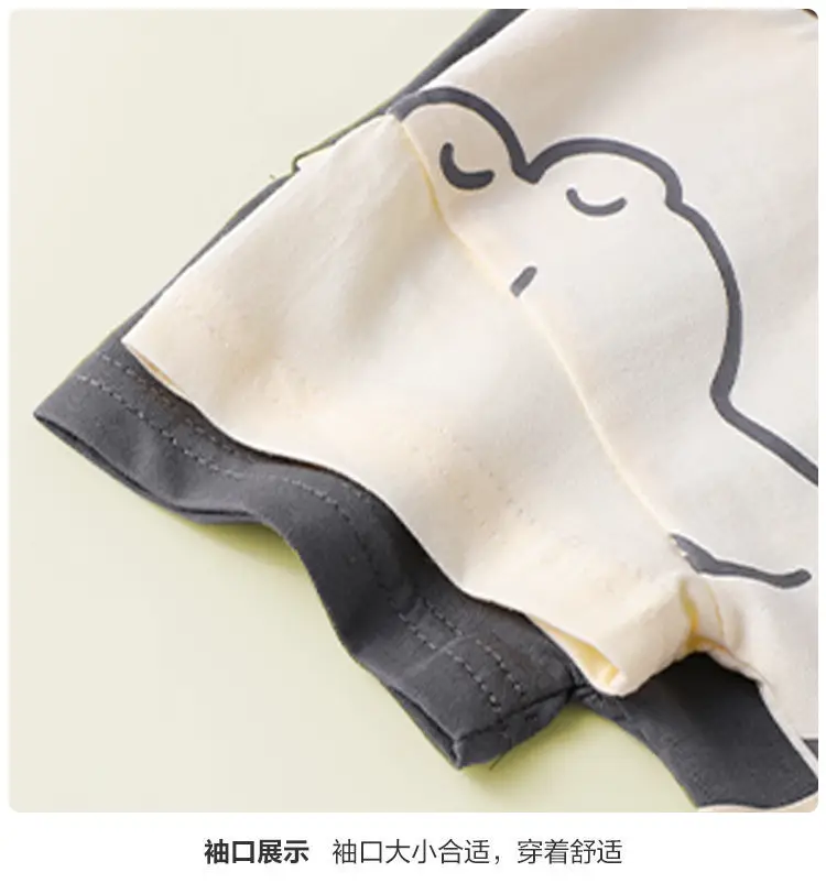 Baby T-Shirt Cartoon Print Summer Casual Boys Girls — feature 10