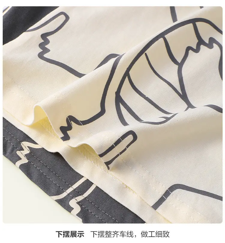 Baby T-Shirt Cartoon Print Summer Casual Boys Girls — feature 11