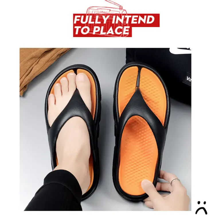 Men's 5.0 CM Slipper Black Green Thick Sole Casual Summer — feature 8