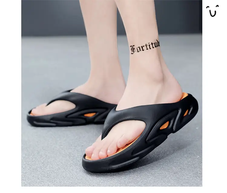 Men's 5.0 CM Slipper Black Green Thick Sole Casual Summer — feature 9