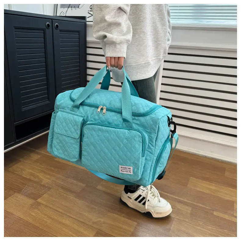 Wet & Dry Fitness Bag for Men Large Capacity Yoga Travel Bag — feature 46