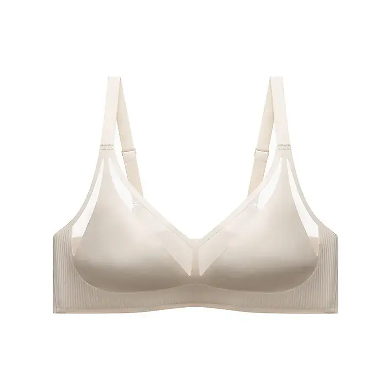 Light Luxury Thin Seamless Rabbit Ears Push Up Bra