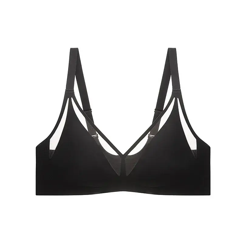 Light Luxury Thin Seamless Rabbit Ears Push Up Bra