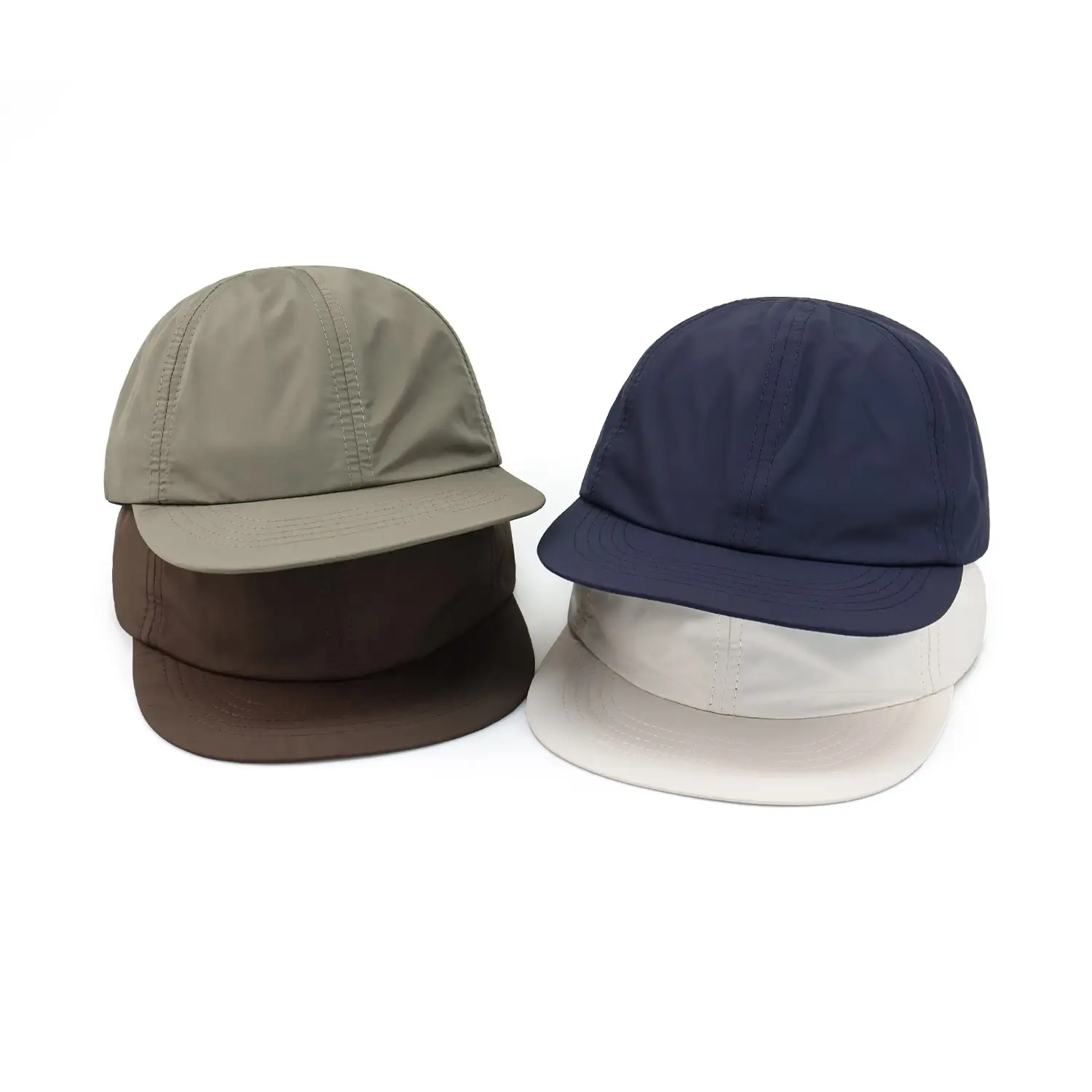 Olive Green Japanese Style Peaked Cap - Image 5