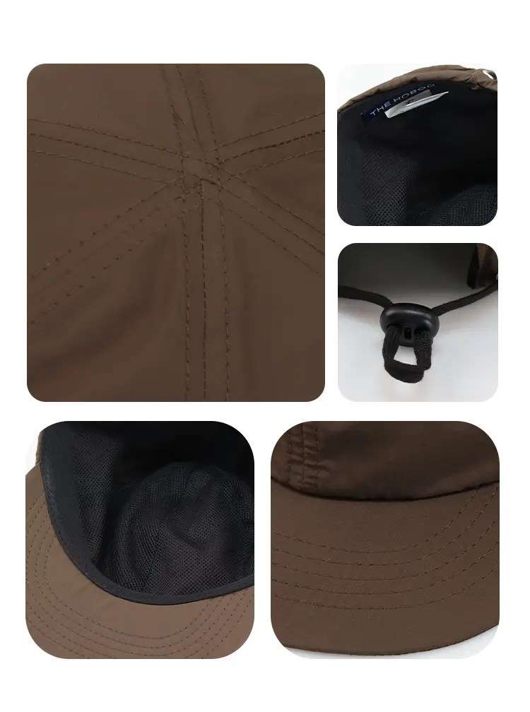 Olive Green Japanese Style Peaked Cap — feature 10