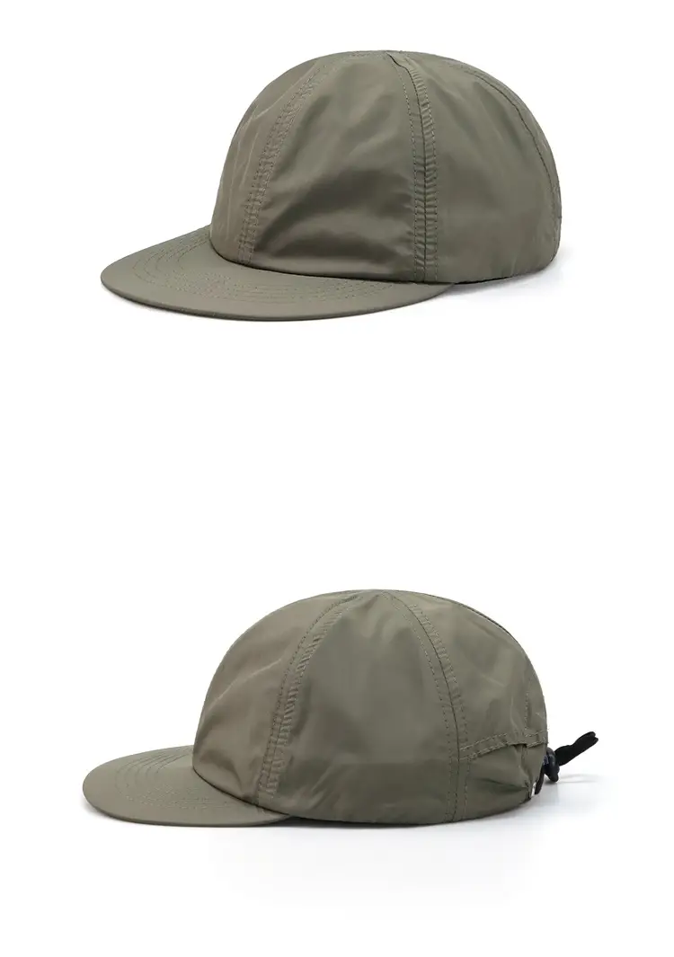 Olive Green Japanese Style Peaked Cap — feature 5