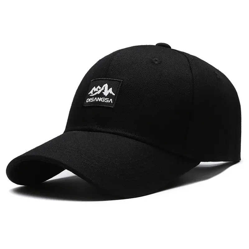 Men's Black Hooded Baseball Cap Outdoor Wear - Image 8