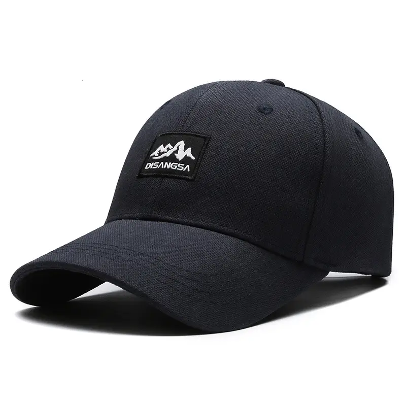 Men's Black Hooded Baseball Cap Outdoor Wear - Image 2