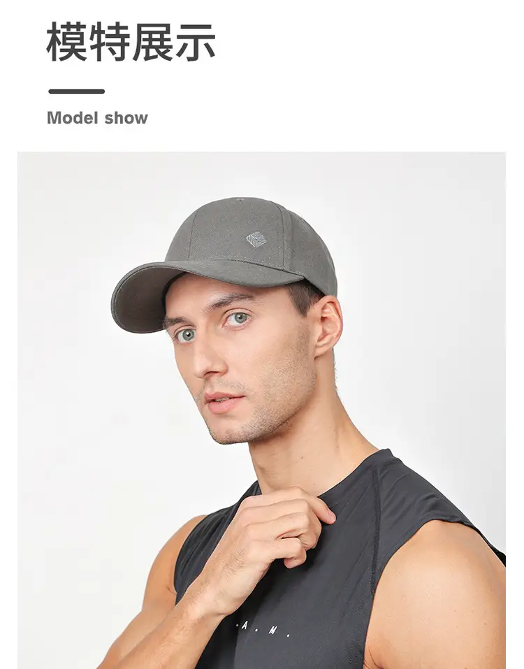 Men's Black Baseball Cap with UV & Sweat Resistant Design — feature 12