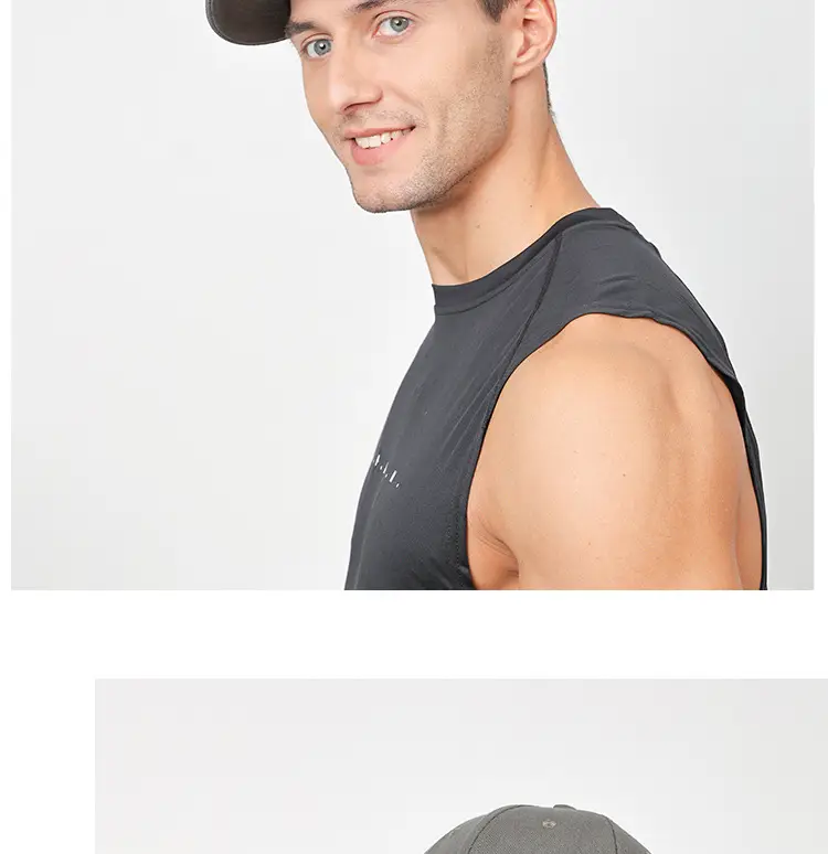 Men's Black Baseball Cap with UV & Sweat Resistant Design — feature 16