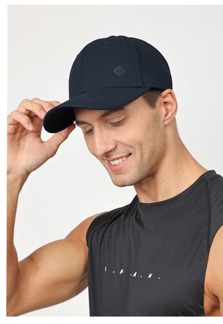 Men's Black Baseball Cap with UV & Sweat Resistant Design — feature 21