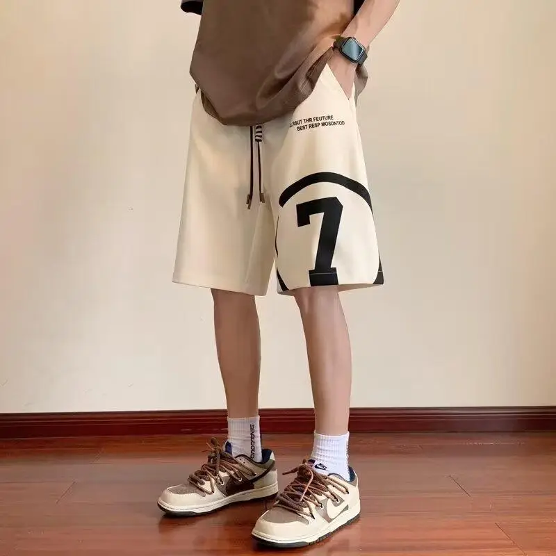 Men Green 7 Printed Basketball Shorts — feature 3