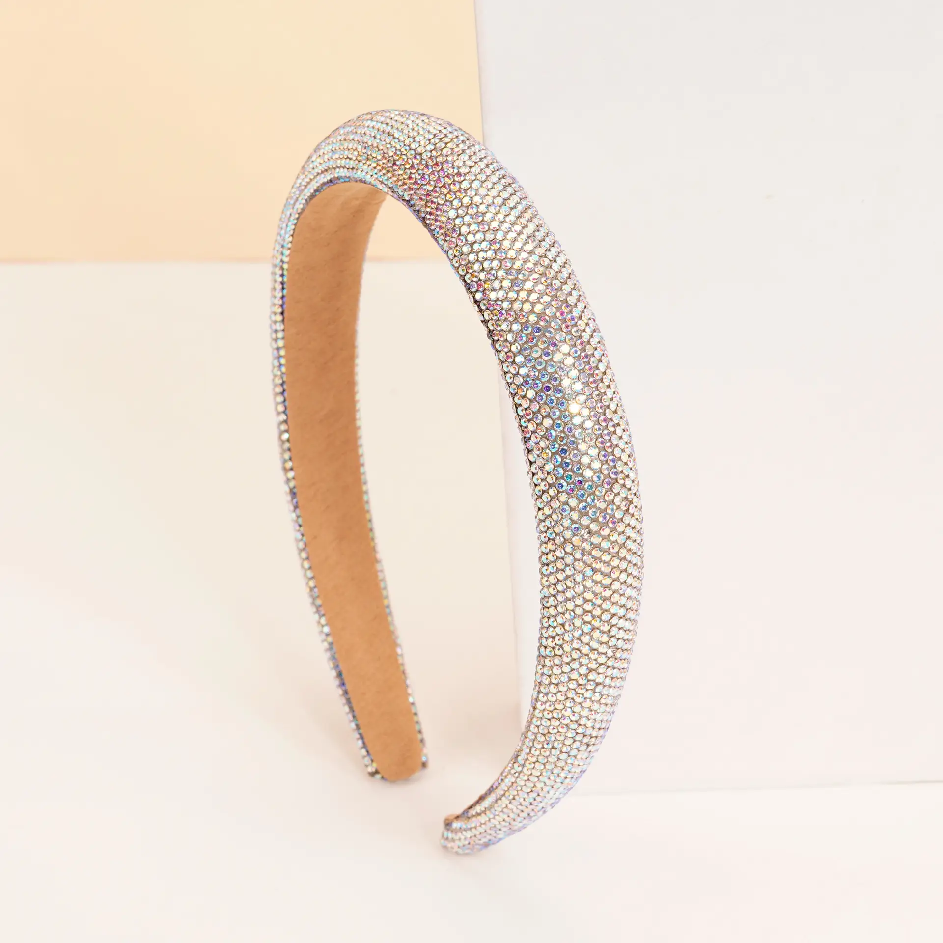 Purple Rhinestone Crossbody Headband 13cm - Image 6