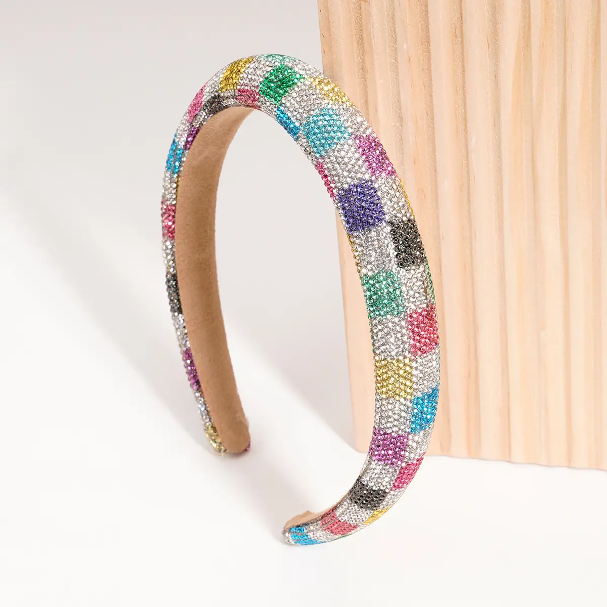 Purple Rhinestone Crossbody Headband 13cm — feature 6