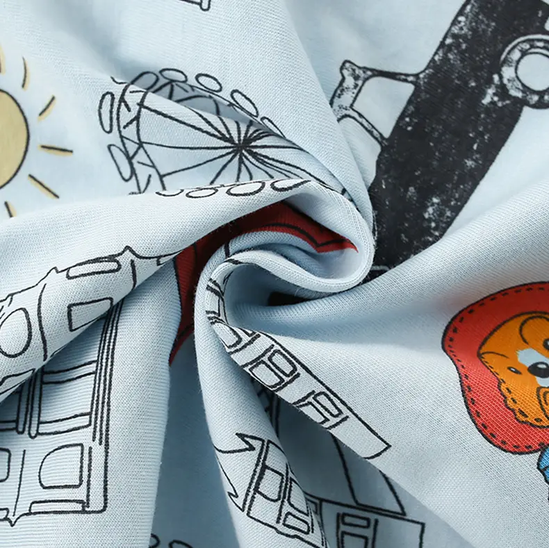 Malwee Boys Printed European T-Shirt Summer Casual Round Neck — feature 5
