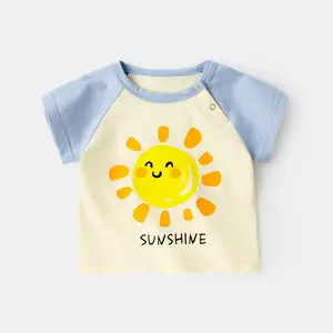 Summer Short Sleeve T-Strips for Kids Boys Girls - Image 7