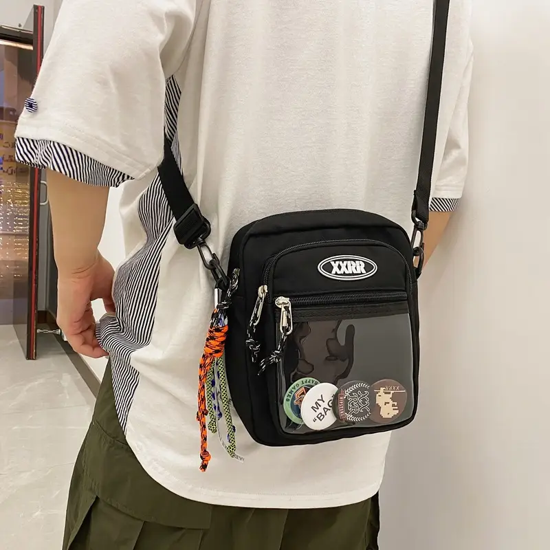 New Style Square Shoulder Bag for Couples Mobile Purse - Image 8