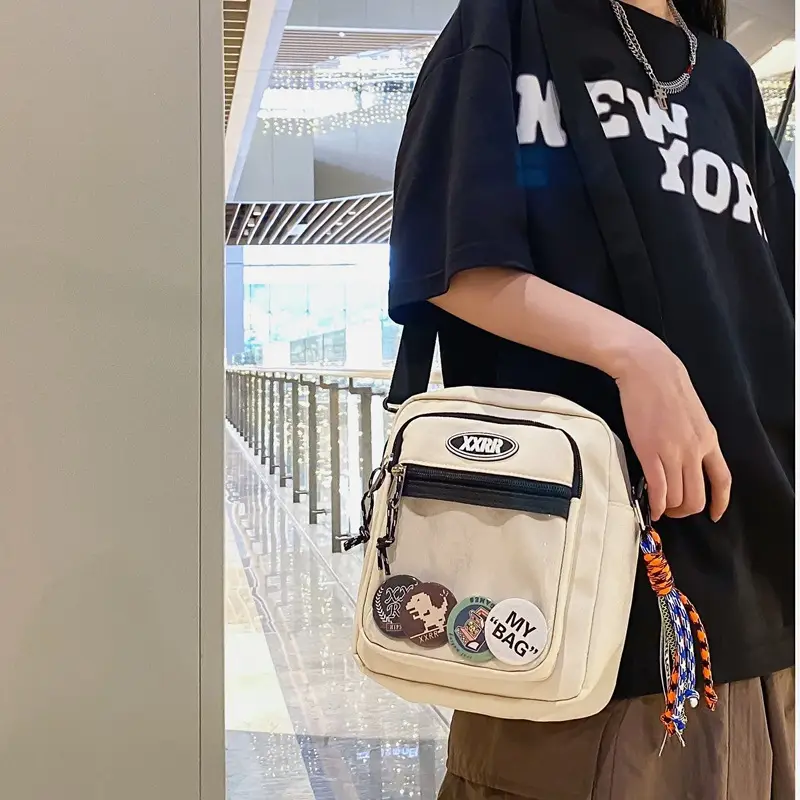 New Style Square Shoulder Bag for Couples Mobile Purse - Image 10
