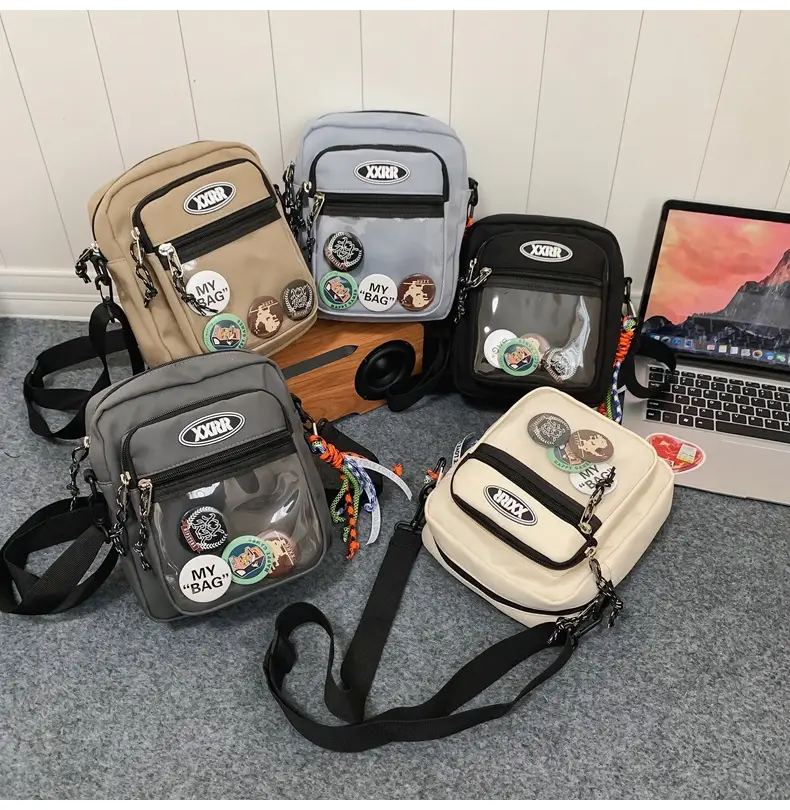 New Style Square Shoulder Bag for Couples Mobile Purse — feature 4