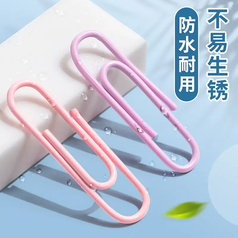 Stainless Steel Paper Clips Pink Pink - Image 6