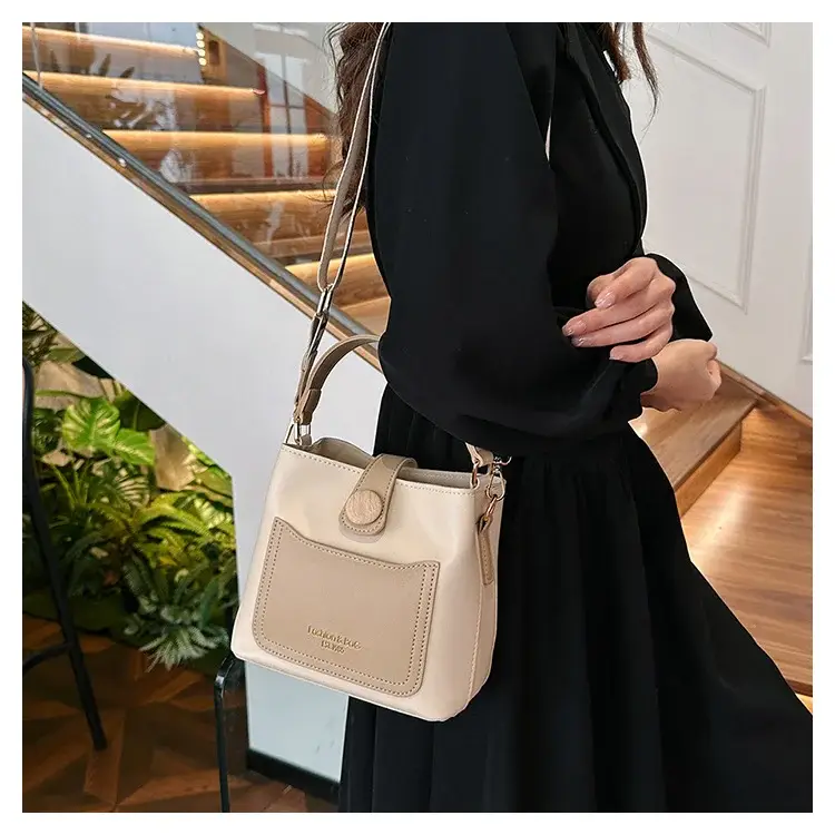 Women's Beige Crossbody Shoulder Bag 2025 Spring New — feature 12