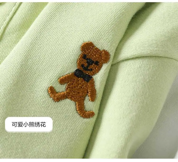 Boys' White Polo Shirt Long Sleeve Spring Autumn Kids — feature 34