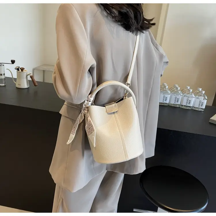 Women's Soft Leather Crossbody Bag Beige 2025 — feature 31